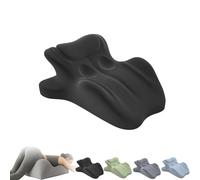 Genérico Chiro Monk Couple Pillow, Chiromonk Weet Spot Pillow, Couples Deep Position Support, 27° Angle Position, Ergonomic Posture Support for Reduced Physical Strain (Black)