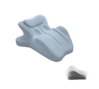 Genérico Chiro Monk Couple Pillow, Ergonomic Couple Pillow, Wedge-Shaped Memory Foam Design, Provides Lumbar Support, Suitable for Variety of Intimate Positions (Blue)