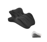 Genérico Chiro Monk Couple Pillow, Ergonomic Couple Pillow, Wedge-Shaped Memory Foam Design, Provides Lumbar Support, Suitable for Variety of Intimate Positions (Black)