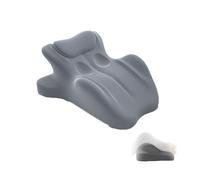 Genérico Chiro Monk Couple Pillow, Ergonomic Couple Pillow, Wedge-Shaped Memory Foam Design, Provides Lumbar Support, Suitable for Variety of Intimate Positions (Gray)