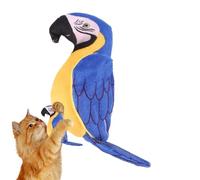 Genérico Chirping Bird Cat Toy, Plush Parrot Cat Toy, Cat Chew Toy, Interactive Cat Toy, Cat Supplies Toy, Kitten Teething Toy, Chirping Bird Plush Parrot Interactive Cat Chew Toy for Kitten Teething
