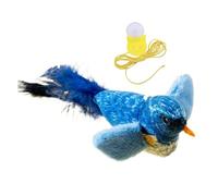Genérico Chirping Bird Cat Toy, Realistic Tweet Sounds, Touch Activated Interactive Kitten Toy, Cute Catnip Plush, Fun Exercise, Play For All Cat Breeds 5.12x2.76x2.76 Inches
