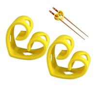 Genérico Chopstick Helper - Training Tool for Beginners Kids Adults | Food Grip Silicone Aid with Lightweight Frame, Reusable Chopstick Support for Sushi Noodles Rice Meals Dining Practice