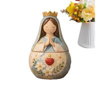 Genérico Christian Prayer Memory Box Religious Desktop Keepsake Gift