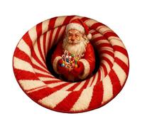 Genérico Christmas 3D Rug - Christmas Decorations 3D Rug, Christmass Bath Mat, Non Slip Funny Christmass Home Decor,Winter Kitchen Bath | Floor Mat For Porch Entrance Home Bedroom Living Room Floor