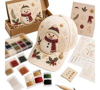 Genérico Christmas Beaded Hat DIY Kit | DIY Christmas Party Headgear