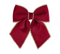 Genérico Christmas Bows, Seasonal Holiday Decorations, Festive Bows Use with Wreath, Christmas Bow for Door Wall Stairs Fireplace Mantel, Holiday Decor, Seasonal Bow for Home Office Party Wedding