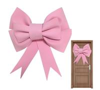 Genérico Christmas Bows - Tie Ribbon Decoration | EVA Material with Festive Shimmer Design, For Garland Doors Walls Seasonal Party Display Accent, Women Men Home Kitchen Holiday Crafts Weddings