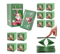 Genérico Christmas Boxes, Christmas Festival Container, Adorable Happy Money Box Festive Holder for Kids, Adults, Friends, Men, Women, Holiday, Birthday, Festivals, 7.24x3.66 Inches
