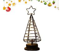 Genérico Christmas Decorations - Star-Topped Bedside Night Light for Christmas Celebration, Mini LED Desk Lamp with Cozy Glow, Home Decor for Bedroom, Living Room, Holiday Party