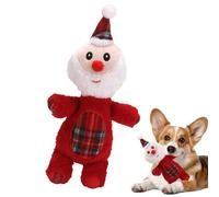 Genérico Christmas Dog Toys, Interactive Dog Training Teething Toy, Cartoon Chewing Toy for Dogs, Holiday Themed Dog Christmas Toys, Fun and Durable Dog Birthday Toys for Play and Training.