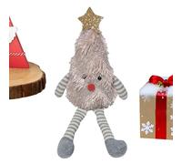 Genérico Christmas Doll, Plush Stuffed Tree Figure, Soft Festive Toy for Holiday Fun, Adorable Decoration, 12.6x3.54 Inches, Ideal for Kids’ Desks, Home Displays, Travel Companions, and Shelf Accents