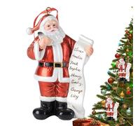 Genérico - Christmas Figure | Christmas Ornaments Santa xmmas Festive Decor | Indoor Outdoor Standing Christmas Tree Decor Christmas Tree Decor