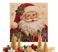 Genérico Christmas Gem Art Kit, Adult DIY Pearl Craft Supplies