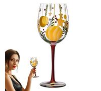 Generico Christmas Glasses Drinkware Stemmed Shape | Water Glases, Cup,Festive Stemmed Water Glasses, Holiday Drinking Cups | For Christmas Parties, Celebrations