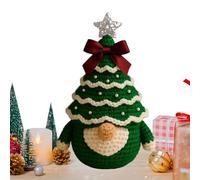 Genérico Christmas Gnomes Decorations - Hand-Woven Home Decoration | Hand-Woven Faceless Gnomes Doll for Mantel for Indoor Shelf Tiered Tray Porch Desk Tabletop Party