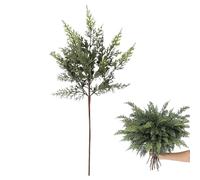 Generico Christmas Greenery | Realistic Christmas Greenery Picks Pine Branches | Artificial Pine Table Centerpieces For Wreath Garland Fireplace Tree Bedroom Living Room Indoor Outdoor Garden