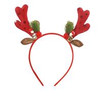 Genérico Christmas Headband - 8 Inch Antler Hair Band | Sequin Party Headwear | Festive Accessory For Holiday Events