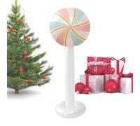 Genérico Christmas Inflatables - Large Holiday Balloons, Inflatable Giant Lollipop Prop, Festive Decorative Display, Blow Up Ornament for Holiday Fun, for Indoor Outdoor More