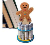 Genérico Christmas Money Holder - Wooden Money Holders for Cash | Christmass Santa Claus Clip Made of Wood, Decorative Moneys Holder with Christmas Decoration for The Living Room