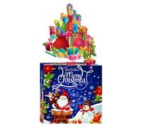 Genérico Christmas Money Pull Box - Pull Out Money Holder, Festive Party Supplies| for Party Planners Friends Family Gatherings Stocking Stuffer Special Occasions Company Events School Activities