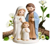 Genérico Christmas Nativity Set - Resin Festive Classic Table Decorations