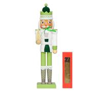 Genérico Christmas Nutcrackers 15 Inch Handcraft Wooden Doll Collectible