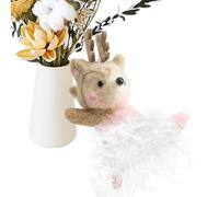 Generico Christmas Ornaments Animals, Festive Craft Cute Decor for Holiday, Pendants Christmas Tree Animal Ornament, Home Garden Farm Offices Tabletops