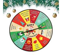 Genérico Christmas Party Spinner Wheel - Festive Party Activity | Christmas Prize Spinner Wheel - for Family Coworkers Boys Girls Women Men Teens