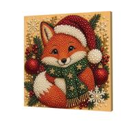 Genérico Christmas Pearl Art Kit | Seasonal Wall Painting Decoration