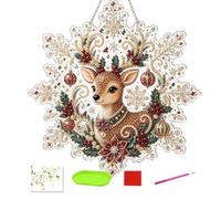 Genérico Christmas Pearl Sun Catcher, Pearl Art Kit, Acrylic Decor
