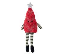 Genérico Christmas Plush Toys, Cartoon Tree Doll, Soft Festive Figure, Cute Holiday Collectible, 12.6x3.54 Inches, for Kids' Playtime, Desk Display, Home Decor, Travel Bags, Indoor Shelves