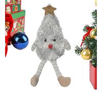 Genérico Christmas Plush Toys, Cartoon Tree Girl Plush Toy, 12.6x3.54 Inches Soft Figures Festive Game, Holiday Decoration Collectible for Indoor Playtime Kids Desk Home Travel Shelf Display