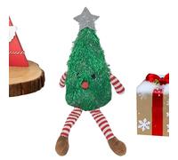 Genérico Christmas Plush, Tree Doll, Festive Soft Texture, Vibrant Holiday Figure, Decorative Toy for Travel, Desk, Playroom, Shelf, Indoor Display, Seasonal Decor, Collectors, Home Fun Use