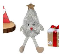 Genérico Christmas Plush, Tree Doll, Festive Soft Texture, Vibrant Holiday Figure, Decorative Toy for Travel, Desk, Playroom, Shelf, Indoor Display, Seasonal Decor, Collectors, Home Fun Use
