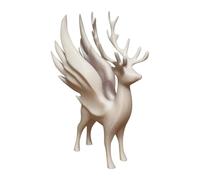 Genérico Christmas Reindeer - Christmas Decor Figurines | Holiday Sculpture Decor Perfect for Collectors, Craft Lovers, Photography, Bedroom or Living Room Use, 4.41x2.05x6.69in