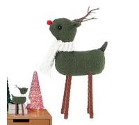 Generico Christmas Reindeer Figurines, Resin Reindeer Sculpture, Retro Elk Holiday Decoration Reindeers Ornaments | Christmas Indoor Decor For Home, Hotel Lobby, Restaurant, Coffee Shop