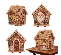 Genérico Christmas Rhinestone Art Kit - DIY Crystal House Wall Decor