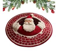 Generico Christmas Rugs - 31.5/39.37/47.24 inches Xmass Bathroom Rugs, 3D Illusion Floor Mats, Non Slip Kitchen Doormats | For Indoor Outdoor Home Bedroom Living Room Kitchen Porch Entrance Outside