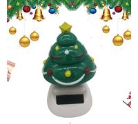 Genérico Christmas Solar Dancing Toy - Wonderful Present, Solar Powered Shaking Doll Toy, Creative Soolar Dancing Figurines Toys | Cute Snowman Daancing Toys Christmas Soolar Daancing Figures