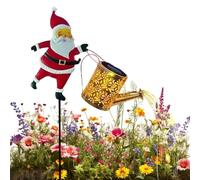 Genérico Christmas Solar Kettle Lights, Solar LED Waterproof Vintage Watering Can Lamp, Decorative Outdoor Fairy Lights for Holiday, Party, Home, Lawn, Garden, Courtyard, Walkway, Pathway, Poolside