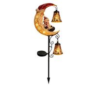 Genérico Christmas Solar Lights - Iron Resin Stake | Waterproof LED Pathway