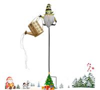 Generico Christmas Solar Lights - LED Outdoor Solar Ground Inserted Christmas Decorative Lights, Waterproof Tree Reindeer Light, With 8 Warm Light Modes, For Family Winter Path