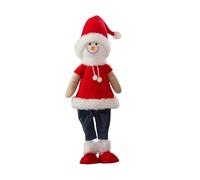 Generico Christmas Standing Plush Dolls - Stuffed Plush Standing Long Leg Doll | Vivid Appearance Plush Decoration for Shelves, Table, Tiered Tray, Desk, Cabinet, And Sofa