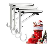Genérico Christmas Stocking Holder - Heavy Duty Metal Non-Slip Adjustable