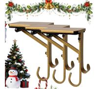 Genérico Christmas Stocking Holder | Heavy Duty Metal Non-Slip Adjustable