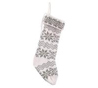 Genérico Christmas Stockings - Christmas Socks for Party | 48x16cm Knitted Bedside Christmass Socks Polyester, Festive Decorations for Home, Office, Dorm, Hotels and Travel with Treats