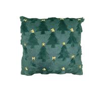Genérico Christmas Throw Cushion Pillow Case 45x45cm, Festive 18x18 Inch Soft Plush Pillow Cover with Christmas Pattern, for Living Room, Bed, Sofa, Bedroom, Apartment, Children’s Room, Car Seat