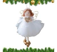 Generico Christmas Tree AngelDecoration - Hangy Dreamy | para muñecas Golden angelGirl, para salón Los para el ángel de balcón Balcony Garden Farmhouse Door Wall Cafe Restaurant