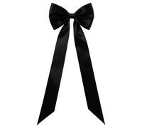 Genérico Christmas Tree Bow - Festive Ribbon Topper | Large Decorative Bow with Easy Attachment for Tree Styling, Doorway Accents, Stair Rail Décor, Wall Arrangements, Winter Scenes, Party Setups